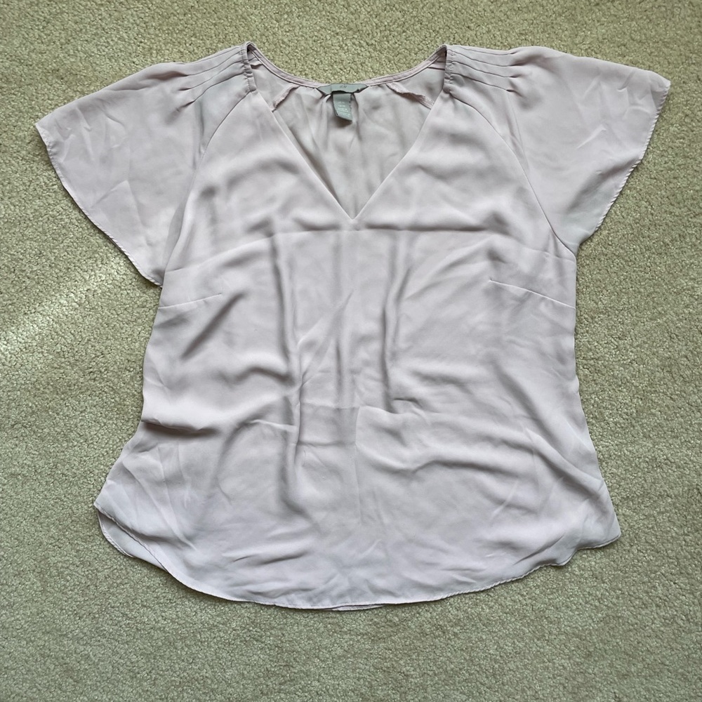 H&M pink blouse